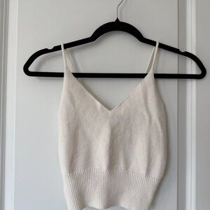 brandy melville white tank